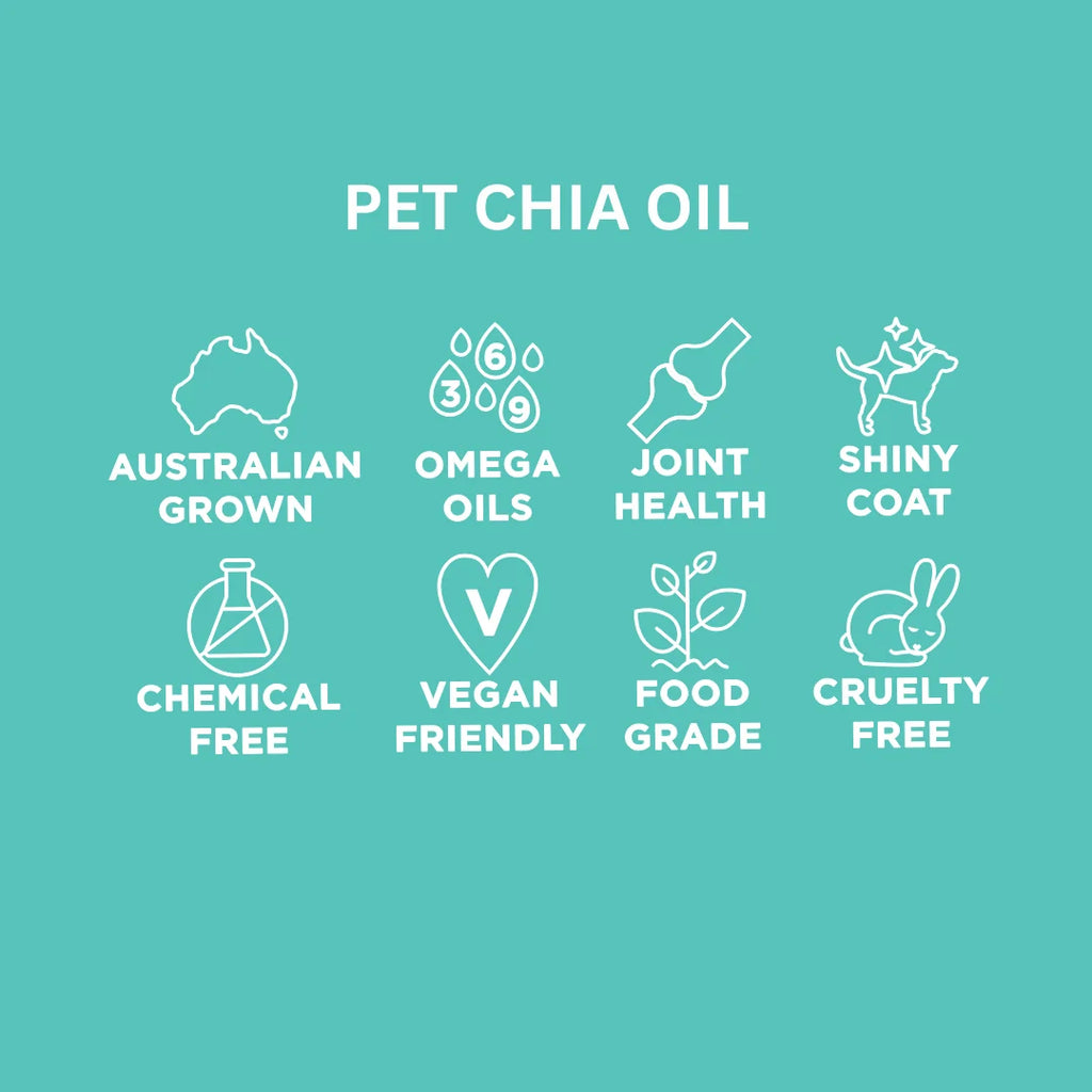 Pet White Chia Oil 200ml