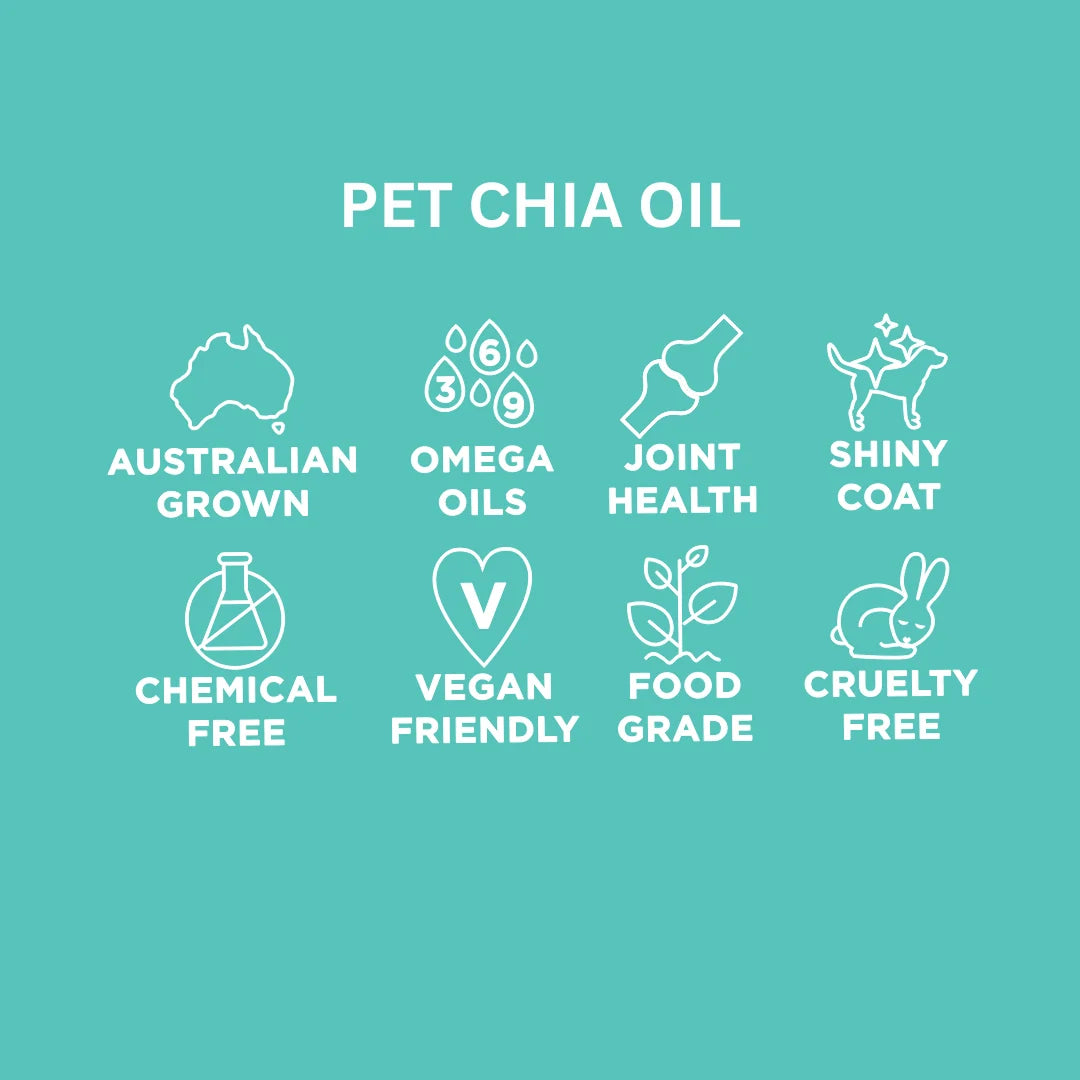 Pet White Chia Oil 200ml